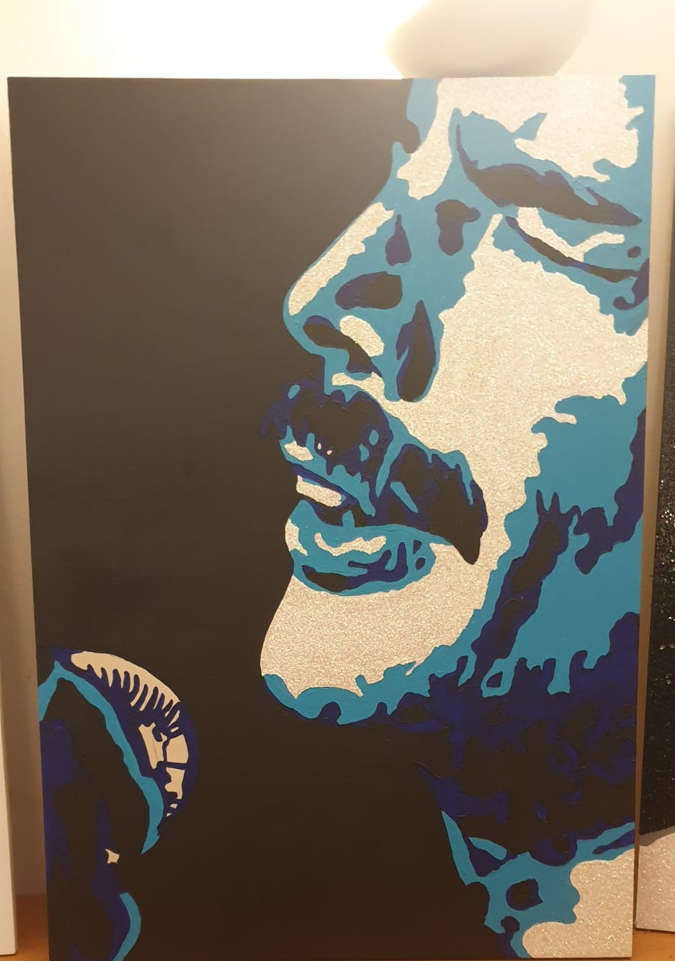 Freddie in Blue