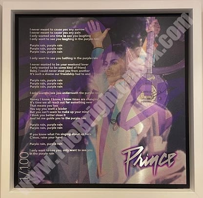 Prince - Stainless Steel Print - CC029