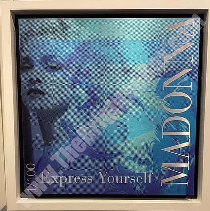 Madonna - Stainless Steel Print - CC030