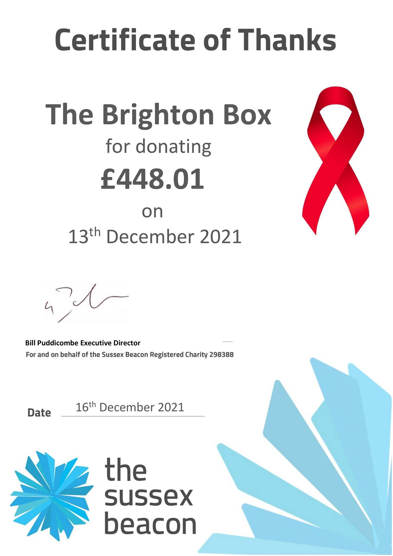 The Brighton Box December 2021