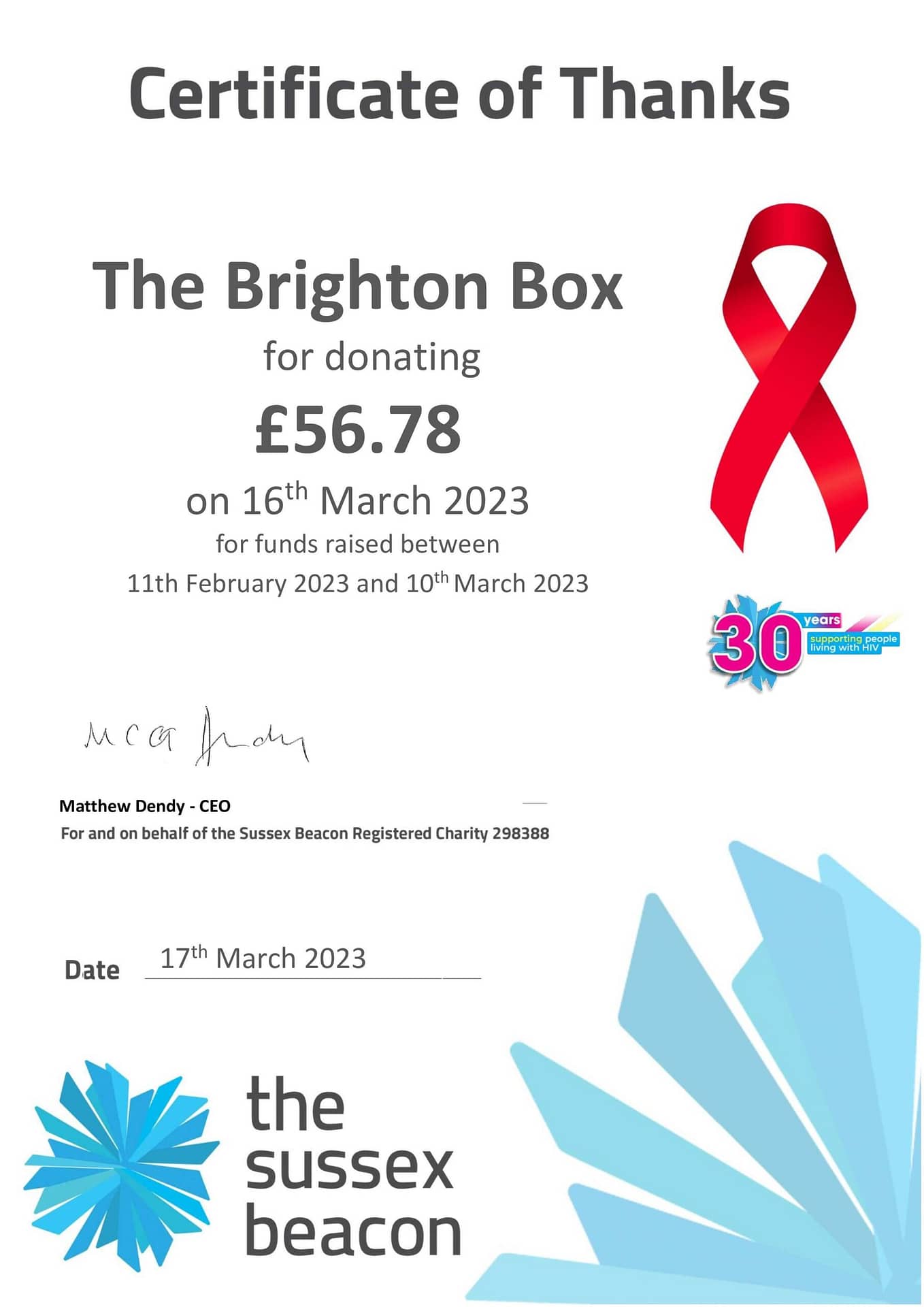 The Brighton Box March 2023